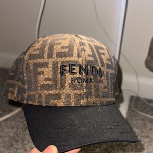 Fend FF Motif Baseball Cap